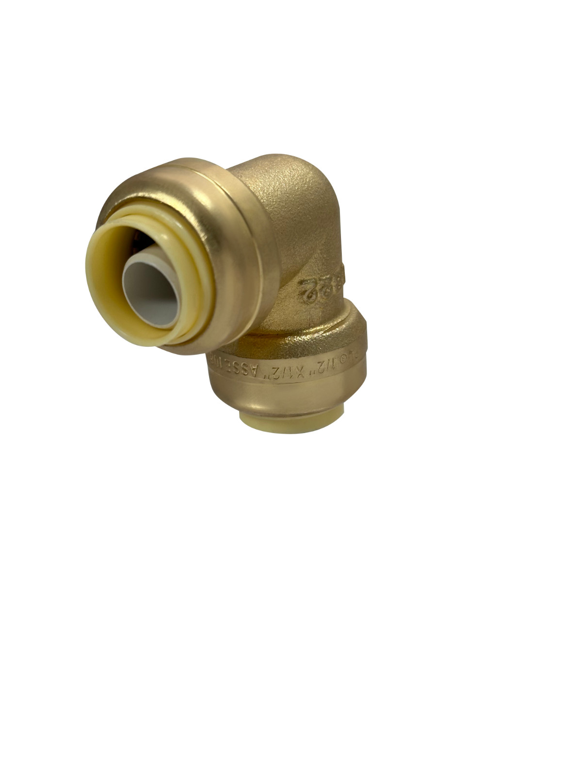 5 PIECES 1/2″ X 1/2″ PUSH FIT ELBOW FITTINGS – LEAD FREE BRASS