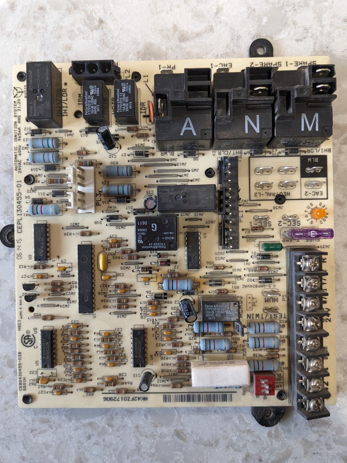 Carrier CEBD430455 03B Furnace Control Board CEPL130455 01 HK42FZ017 30 Days