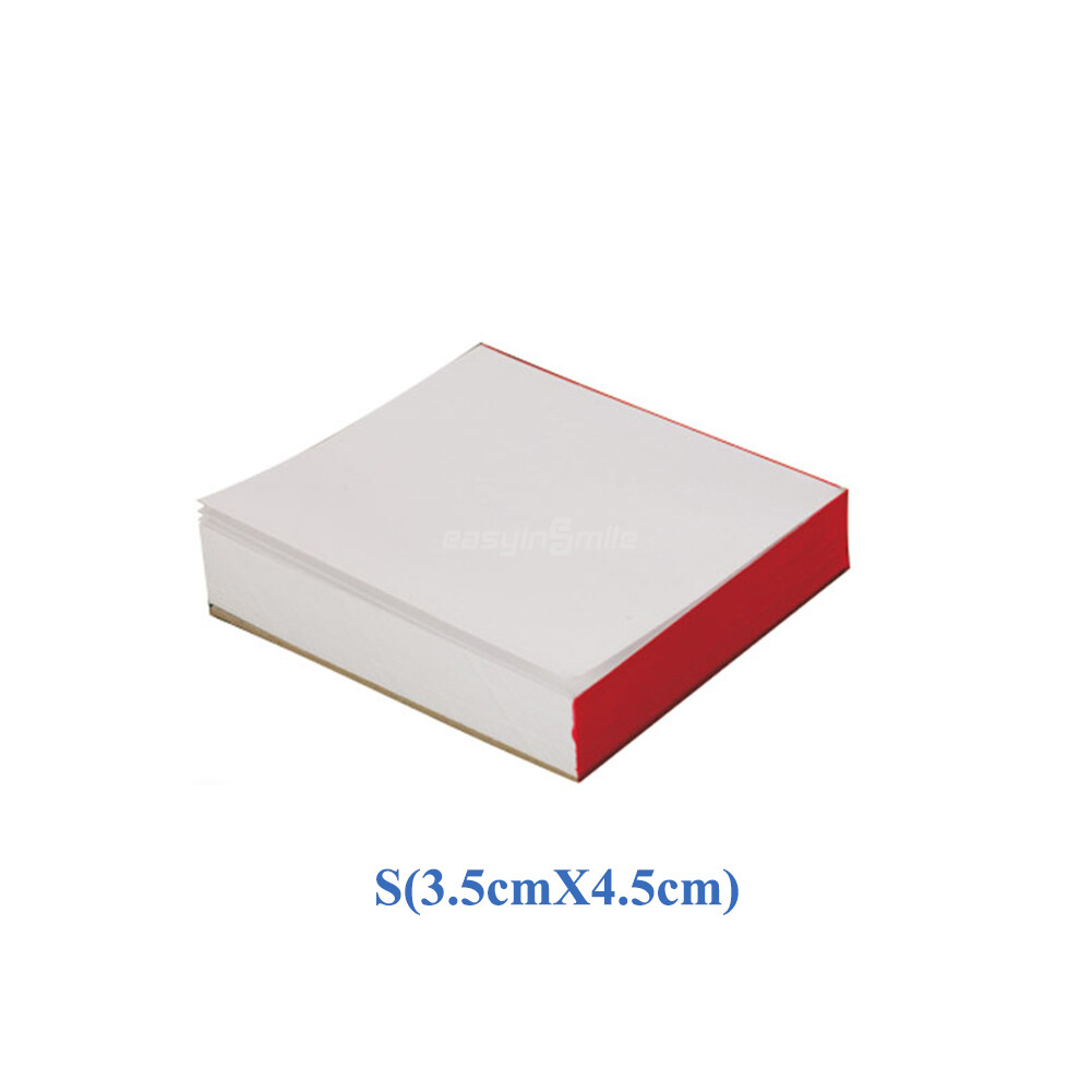 Easyinsmile 300 Sheets Dental Mixing Pads Paper/Poly Coated 3.5*4.5cm Disposable