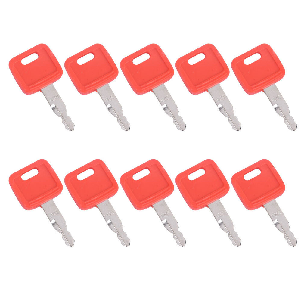 10 Pack Ignition Key For Hitachi John Deere Zex Excavator Heavy Equipment