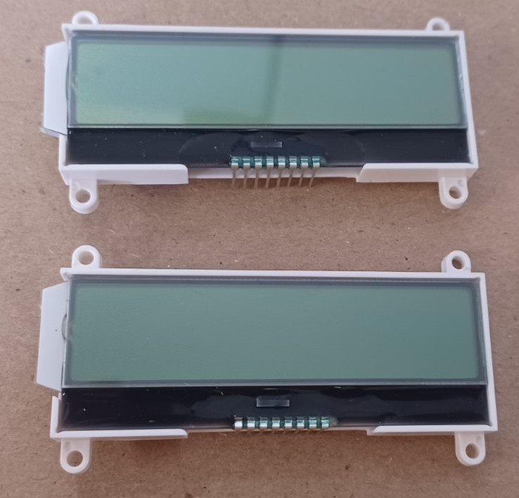 NewHaven Display LCD 113872-15-08-21 NHD-C0220BiZ-FSW-FBW-3V3M, Lot of 2