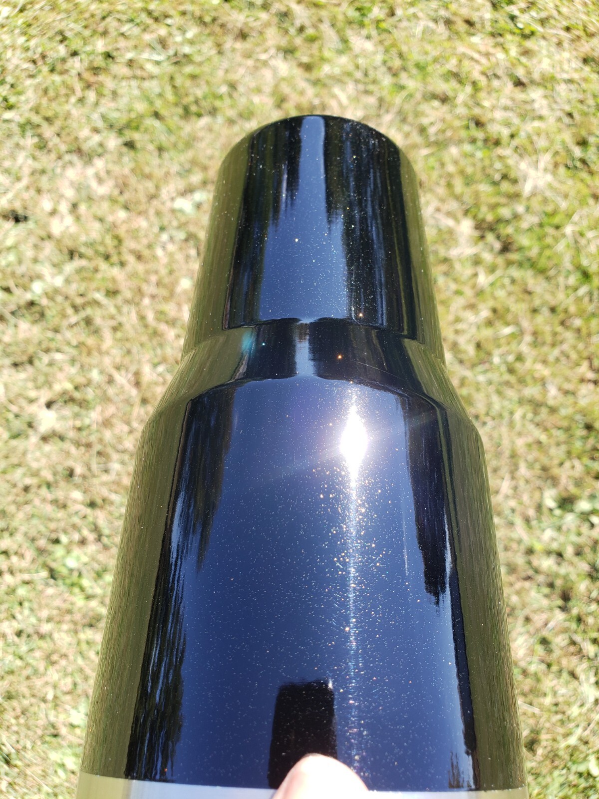 Black Sparkle Metallic Powder Coating Paint 1LB USA Made