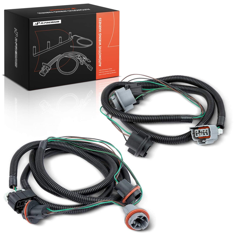 A-Premium Tail Light Wiring Harness Compatible Chevrolet Silverado 1500 2500 Hd