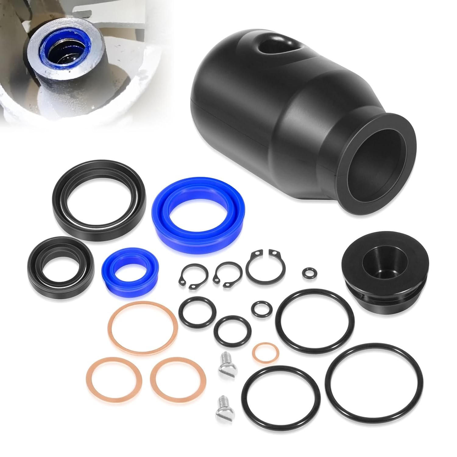 200064-901 Hydraulic Seal Rebuild Kit for Multiton Pallet Jack TM, M or J Series