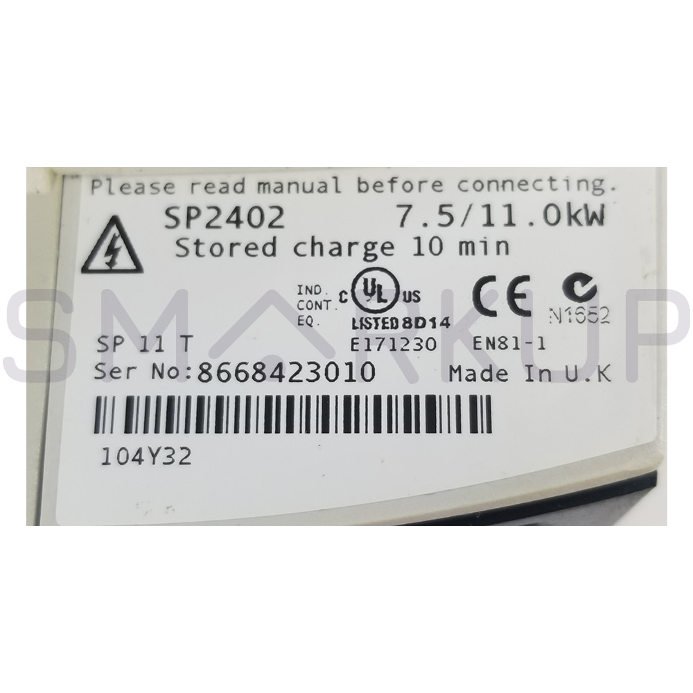 Used & Tested EMERSON CT SP2402 Inverter Drive