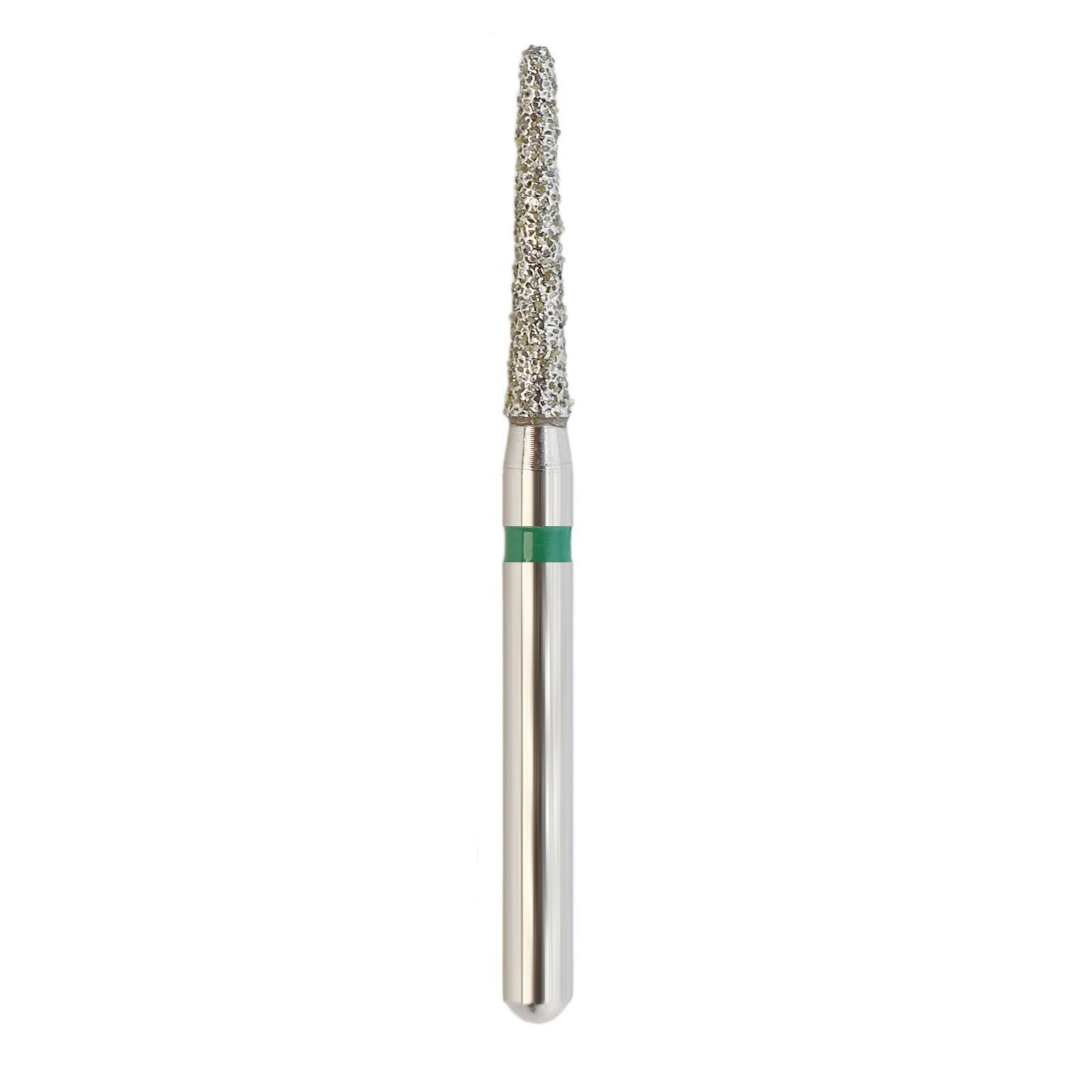 Dental Diamond Burs FG 856/014C Round End Taper Coarse Grit Green Friction Grip
