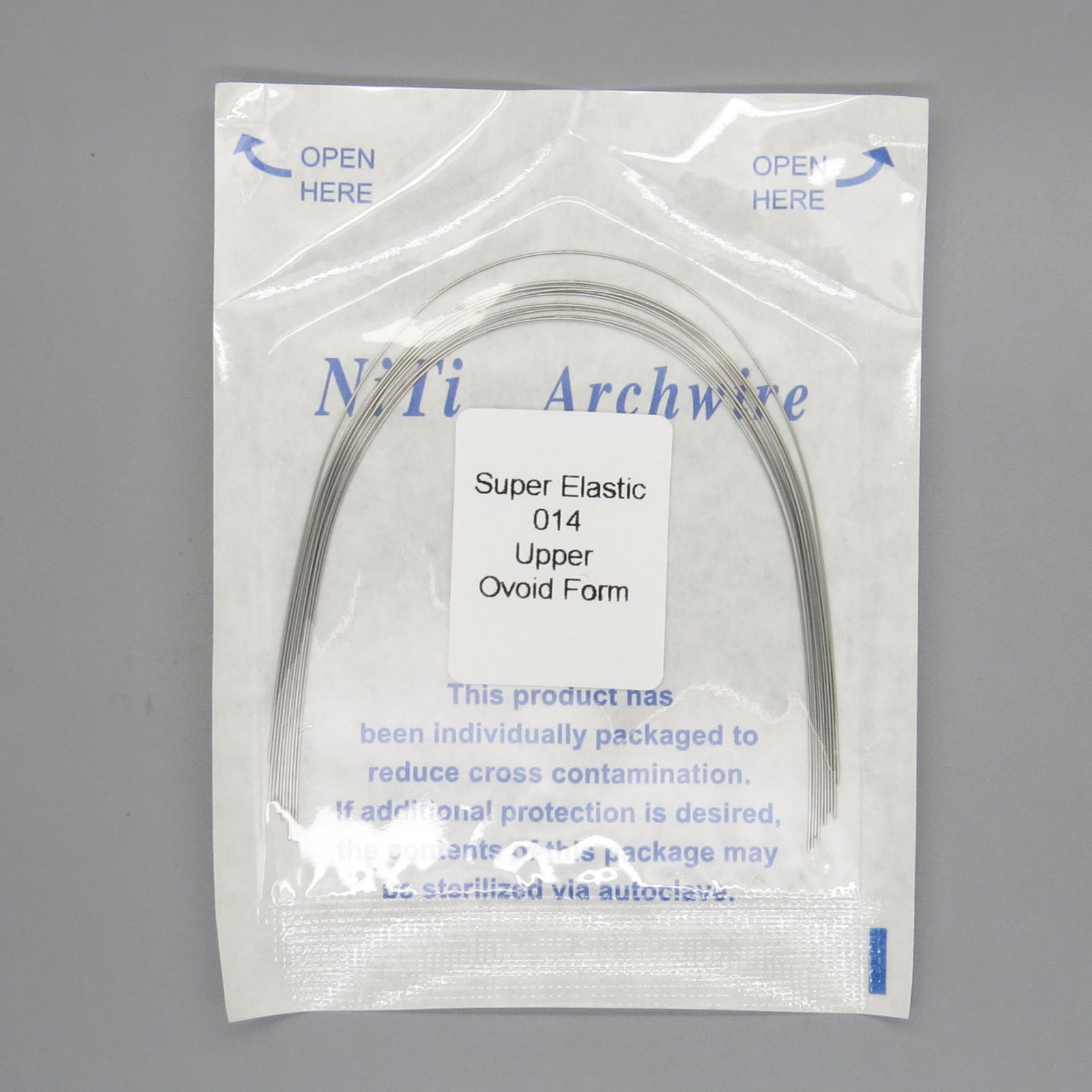 Dental Orthodontic Super Elastic Round Niti Arch Wires Upper + Lower 012-020