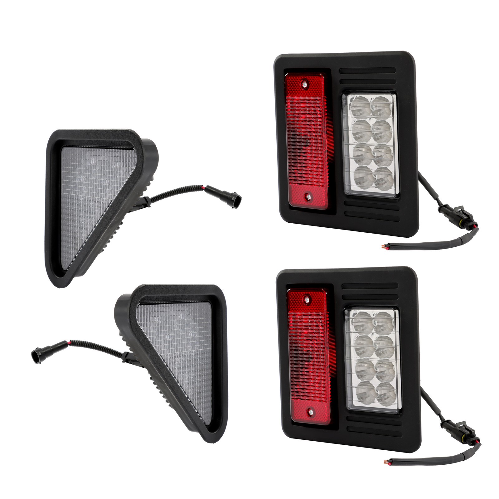 Front & Rear LED Light Kit For Bobcat S130 S150 S160 S175 S185 S740 S160 S175