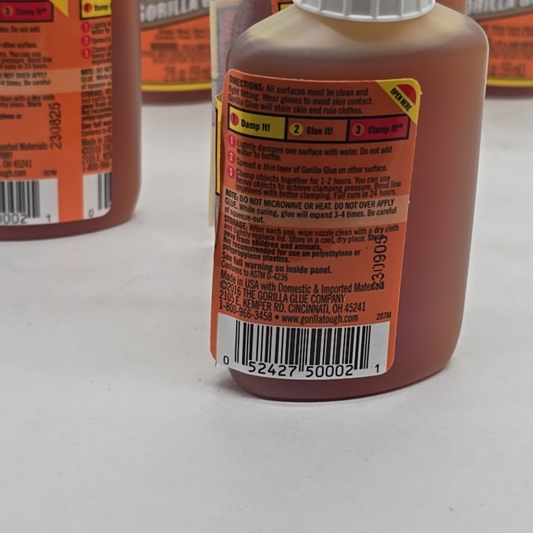 5 Gorilla Original Gorilla Glue: 2 oz. bottle (Brown)