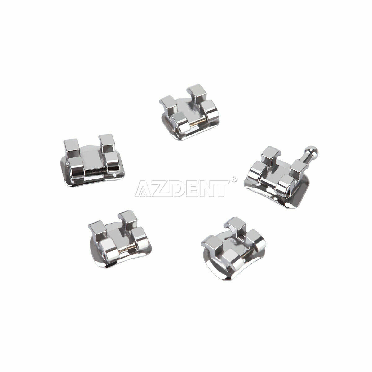 20pcs/pack Dental Orthodontic Brackets Braces Standard Edgewise Slot.022 Hooks 3