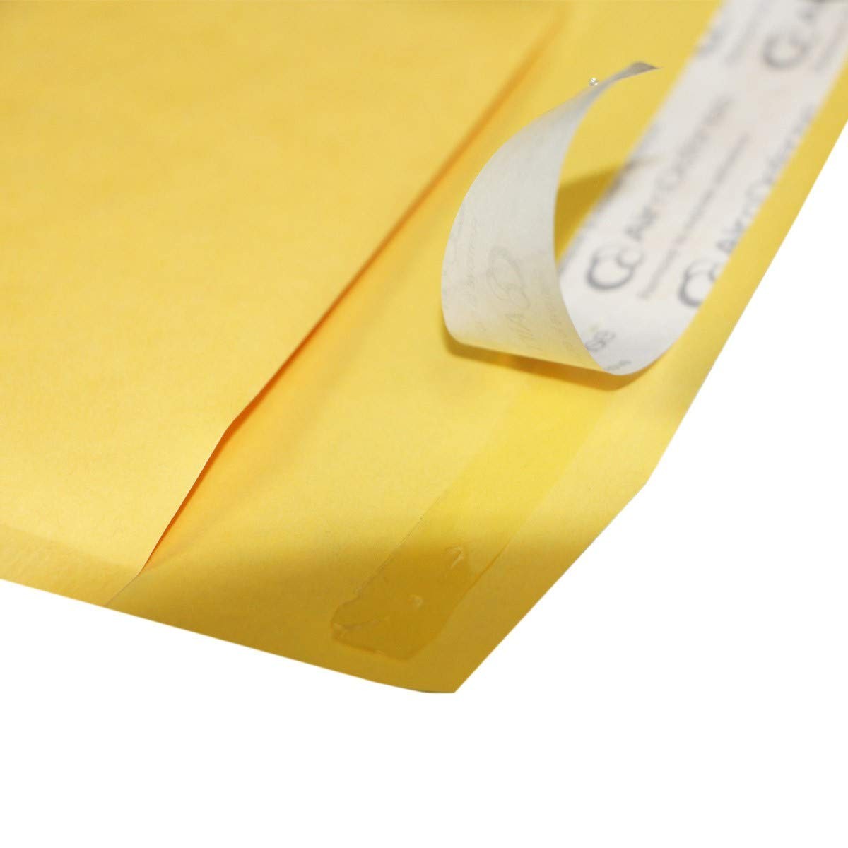 5/50/100/200/250/300/400/500/1000 pcs #6 12.5 x 19 Kraft 12.5×19″, Yellow