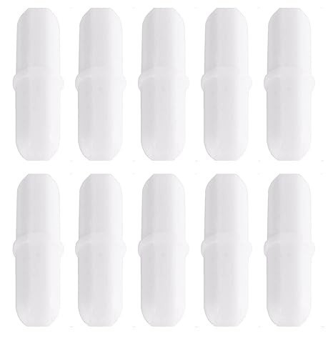 Magnetic Stir Bars10 Pcs PTFE Magnetic Stirrer Mixer Stir Bar 20 Mm/ 0.8 Inch