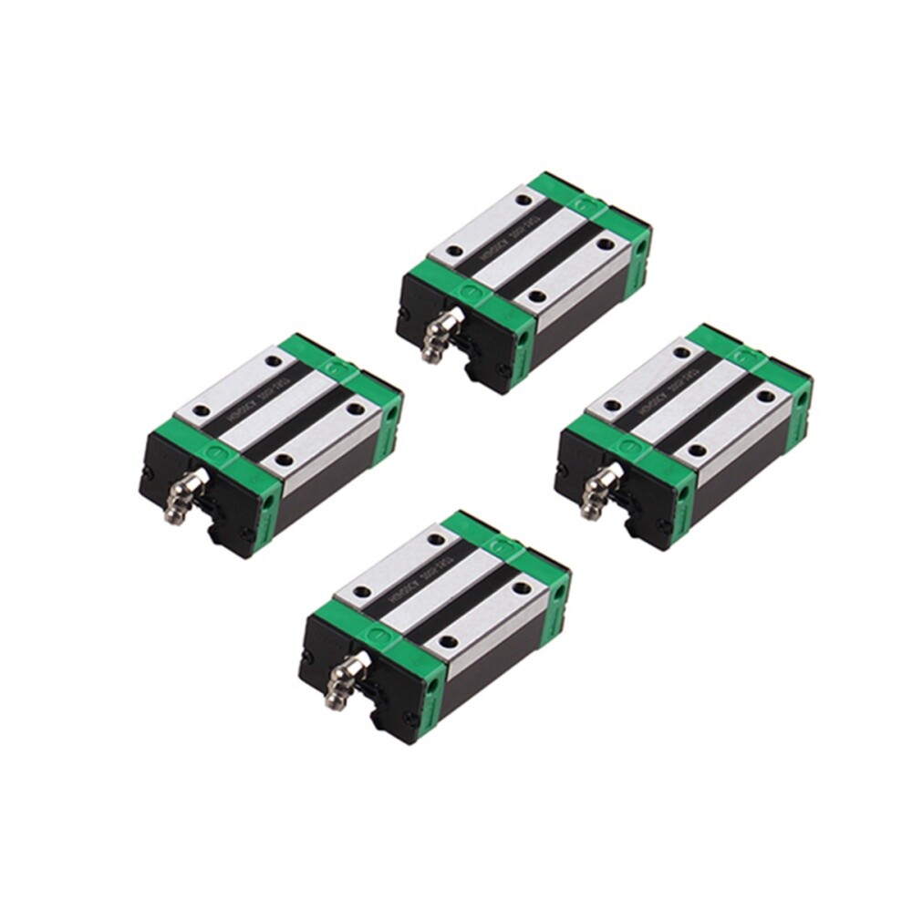 2X HGR15 HGR20 Linear Guide Rail + 4x HGH15CA HGH20CA Block CNC 3D Printer DIY