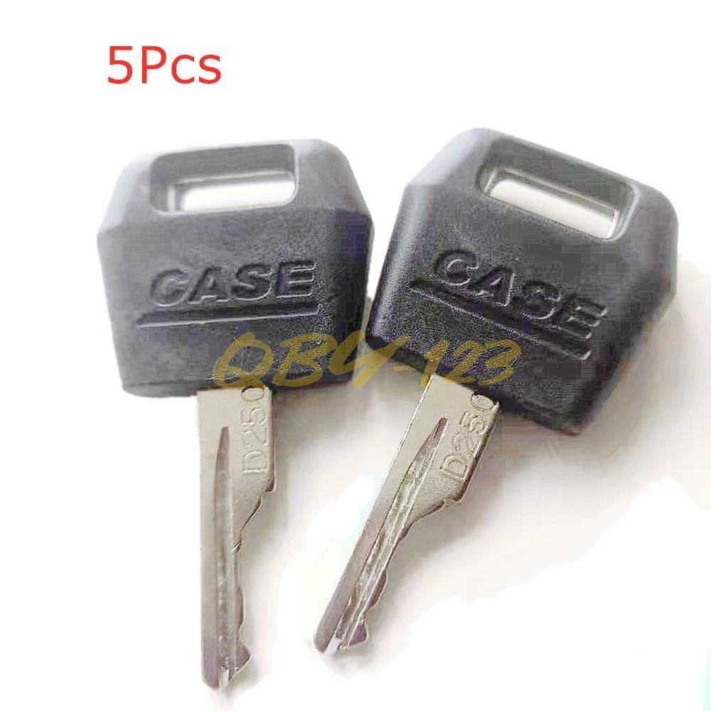5 Ignition key for Case International Tractor 580D 580K 580L BACKHOE LOADER