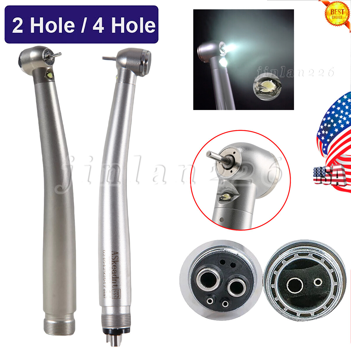 Turbina LED 2/4 orificios con pieza mano de alta velocidad dental NSK Style