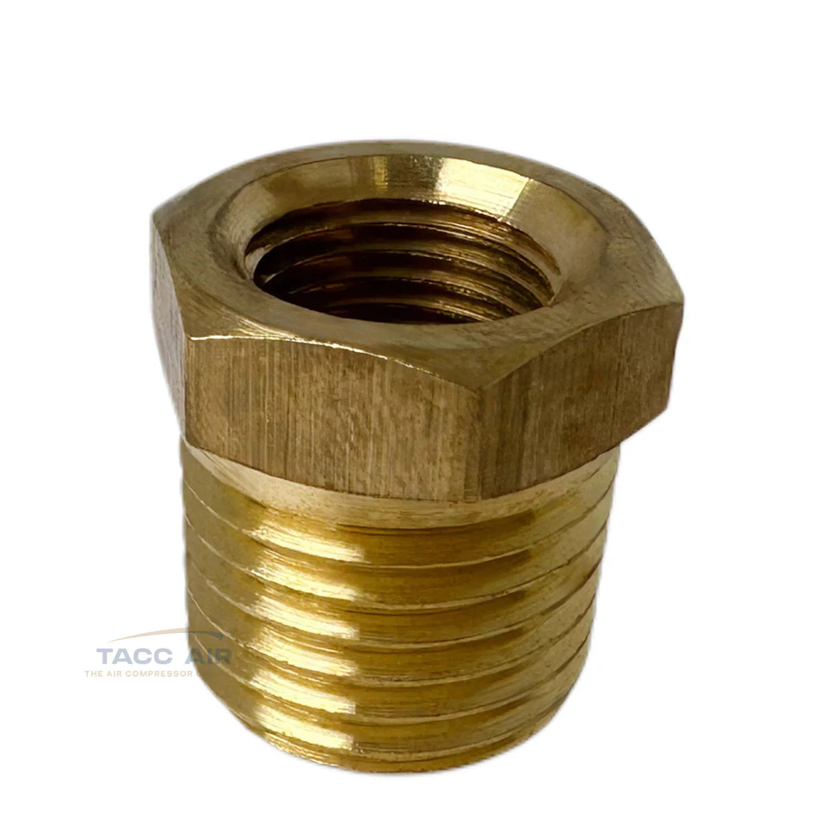 10 Pack 1/4″ Male x 1/8″ Female NPT Hex Reducer Bushing Adapter Pipe Fitting