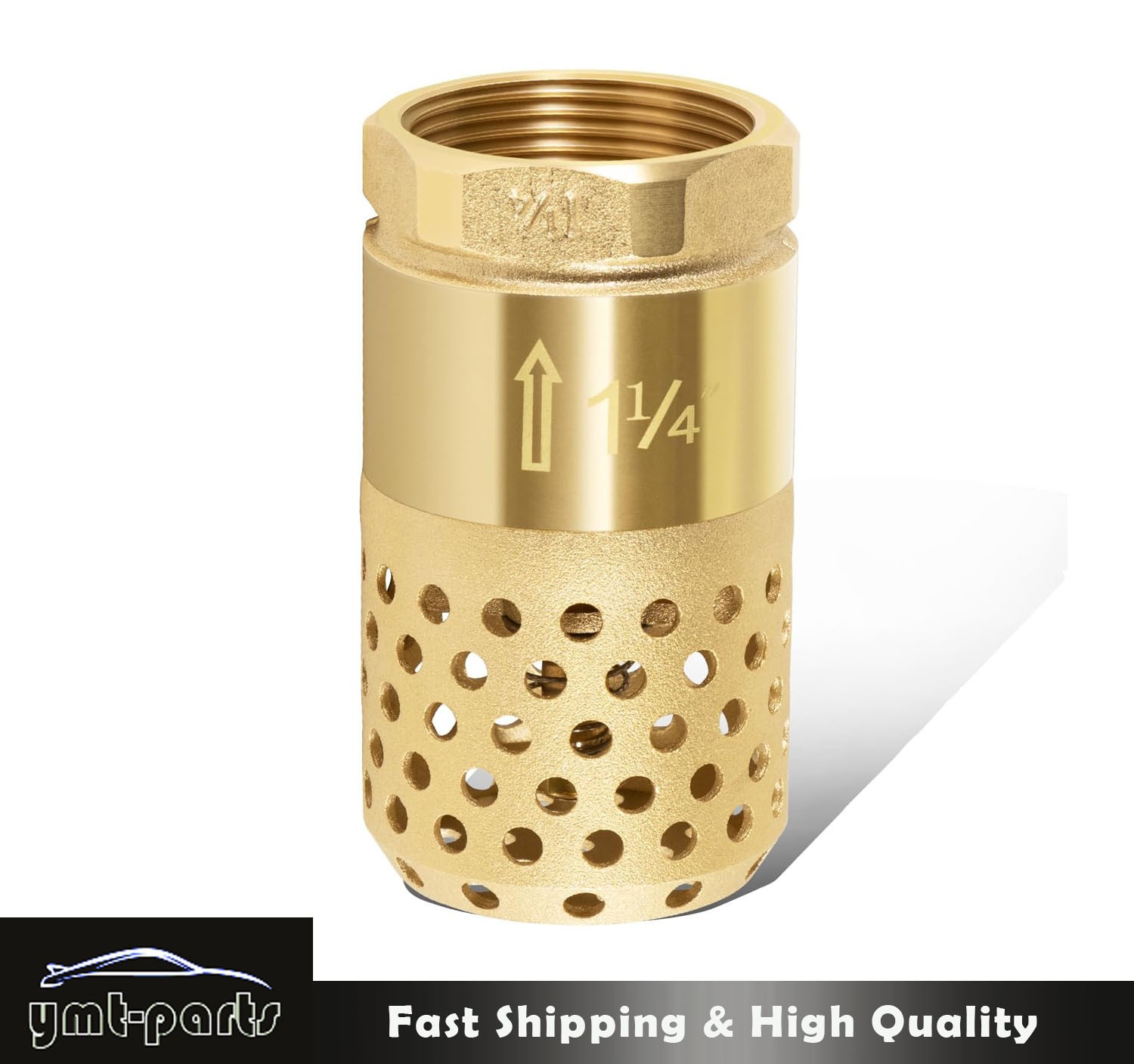 1-1/4″ Female NPT Foot Valve, Strainer w 0.18″ Dia Filter Holes Fit Well Pump
