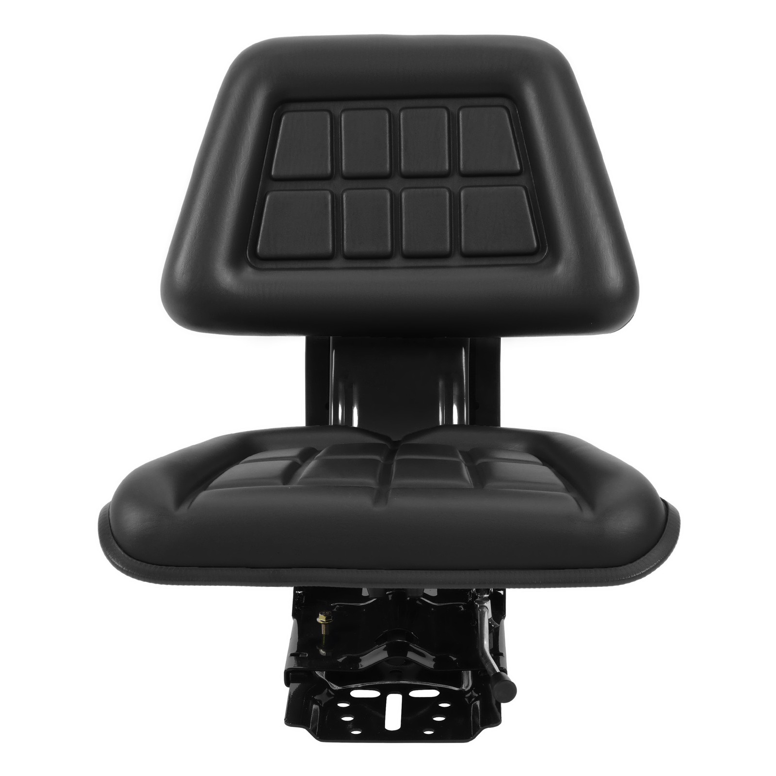 Black Universal Suspension Tractor Seat For John Deere Massey Ferguson Ford