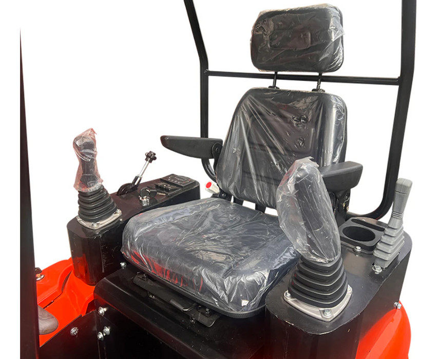 1.4 Ton Mini Excavator Tracked Crawler Kubota Diesel Engine w/ Side Swing Boom
