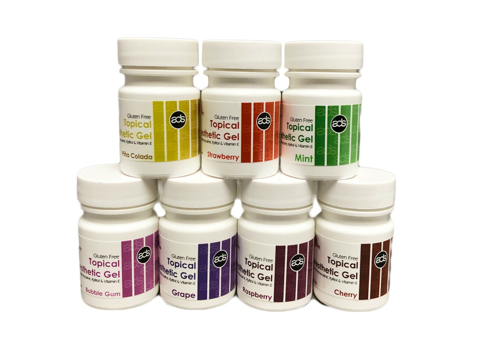 ADS 20% Benzocaine Topical Anesthetic Gel BUBBLE GUM 1 JAR