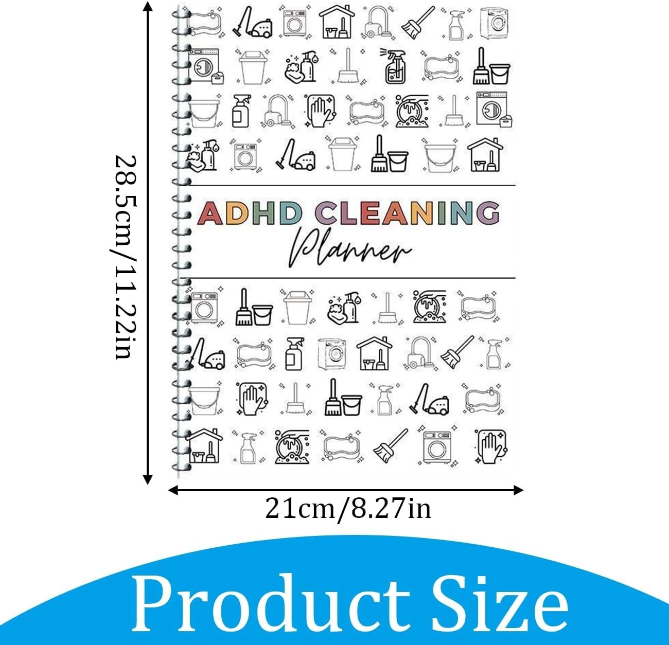 Adhd Cleaning Planner, Editable Adhd Cleaning and Organizing Planner DIY