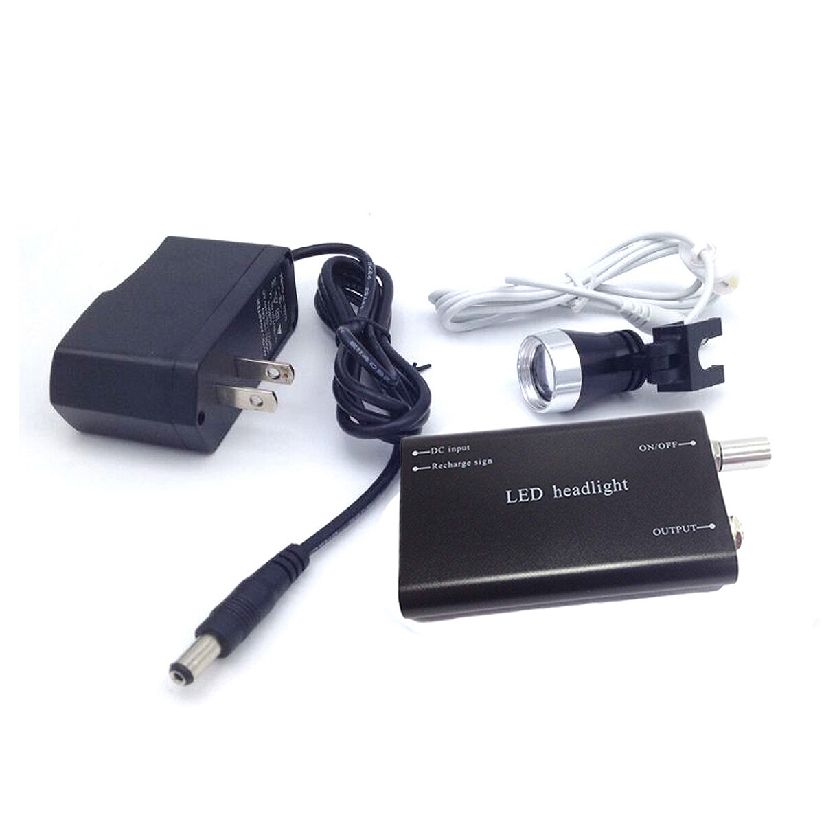 USA Stock Dental Surgical LED Headlight Lamp light for Binocular loupe Magnifier