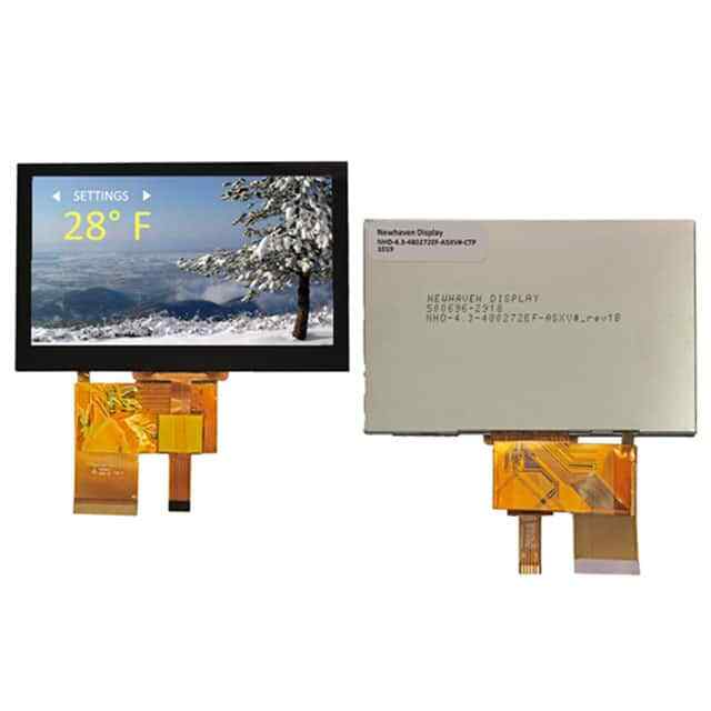 Newhaven Display NHD-4.3-480272EF-ASXP-T TFT Display – 4.3 Diagonal – 480×27…
