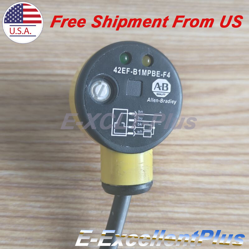Photoelectric Switch Sensor 42EFB1MPBEF4 For Allen Bradley 42EF-B1MPBE-F4 100mA