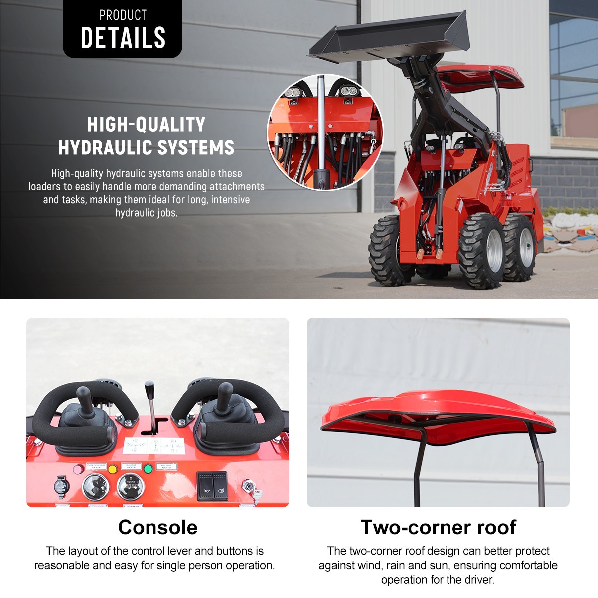 HUAYEE Mini Excavator HY12C Tracked Digger Free Ship