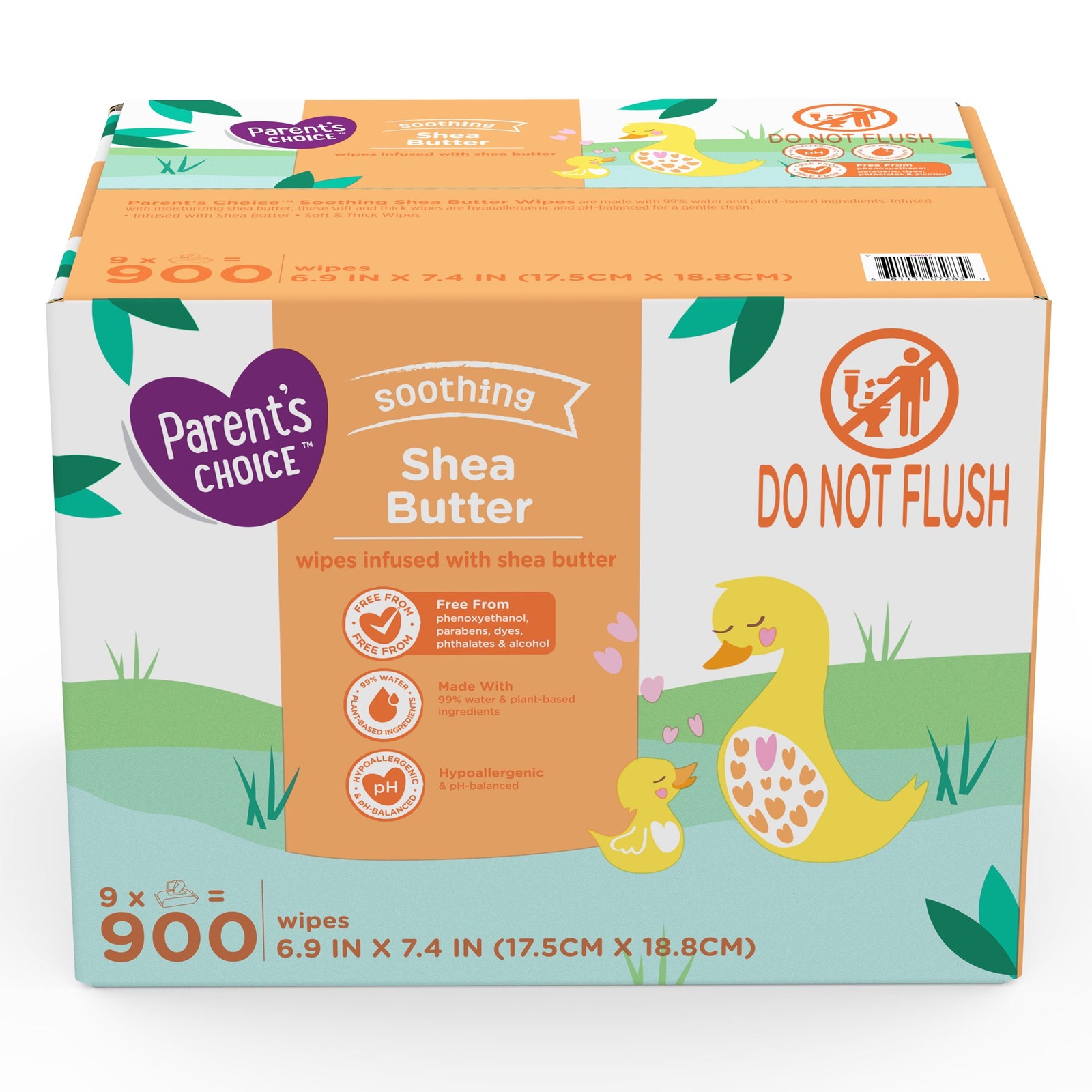 Shea Butter Wipes, 900 Count (Select for More Options)