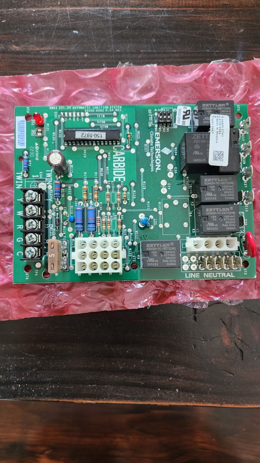 White-Rodgers 50A55-3797 Integrated Furnace Control Board Replacement for Trane