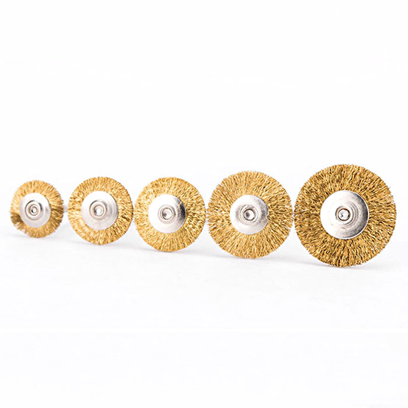 10pcs Dental Polishing Buffing Wheel Brusher 2.35mm Assorted for Rotary Tool