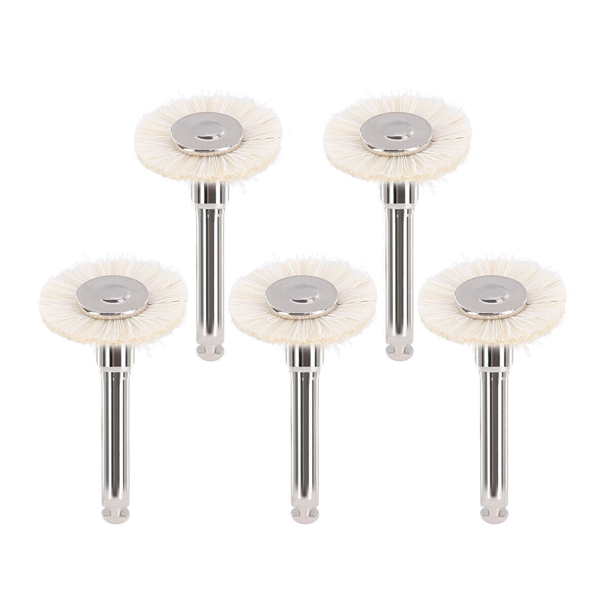 Dental Polishing Brush Wheels Goat Hair/Felt/Cotton Contra Angle RA Latch Type