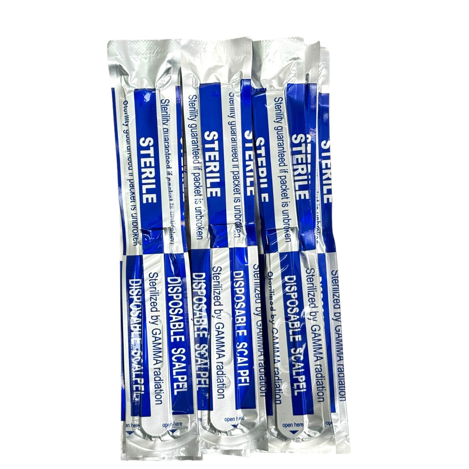 Dermaplaning, Acne Removal, Podiatry Single-Use Disposable Scalpel #22 -Sterile