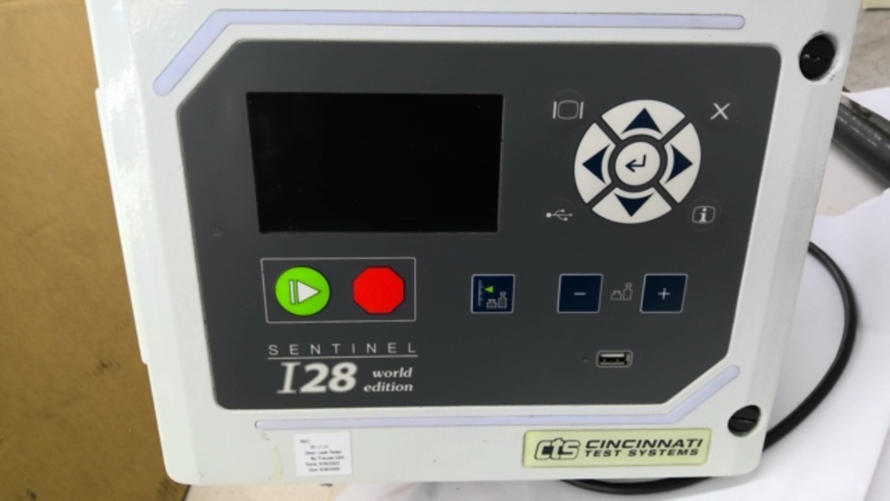 CTS Sentinel I28 I28-040590L Precision Leak Test Instrument 100-240V 50/60HZ