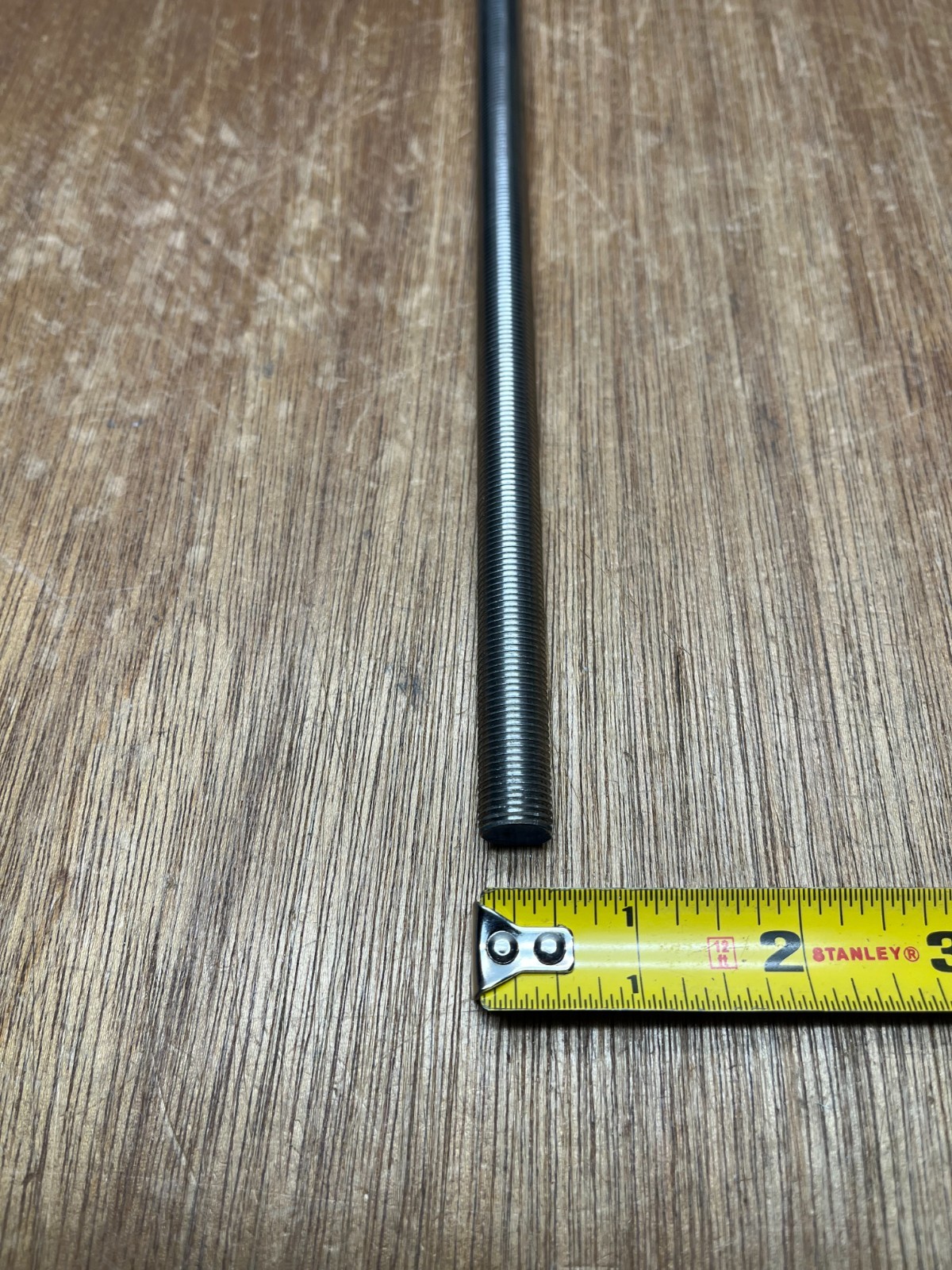 1/2-20 X 12″ Fine Fully Threaded All Thread Rod Stainless Steel 18-8 SS