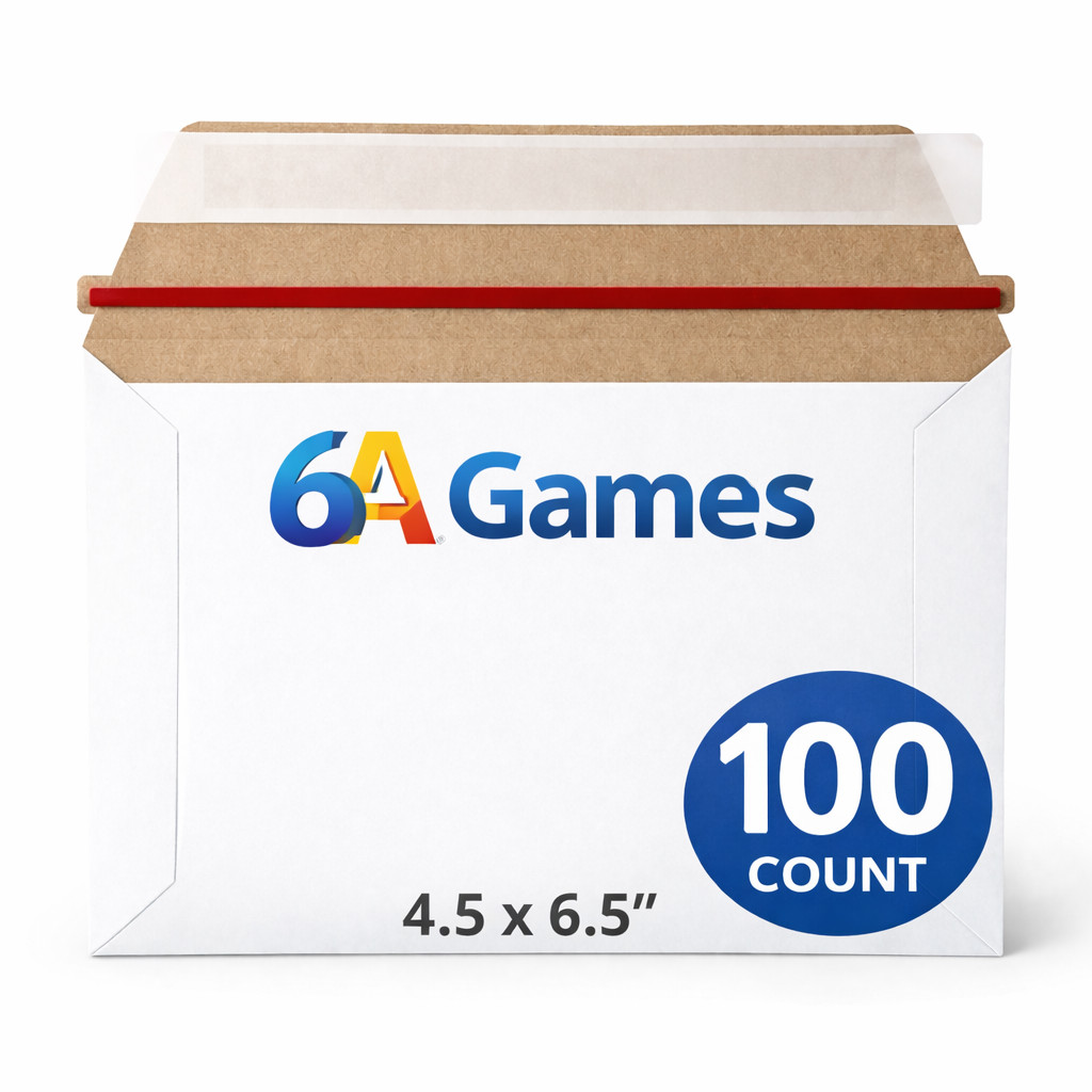 100 – 6.5 x 4.5 PROLINE RIGID PHOTO SHIPPING FLATS CARDBOARD ENVELOPE MAILERS