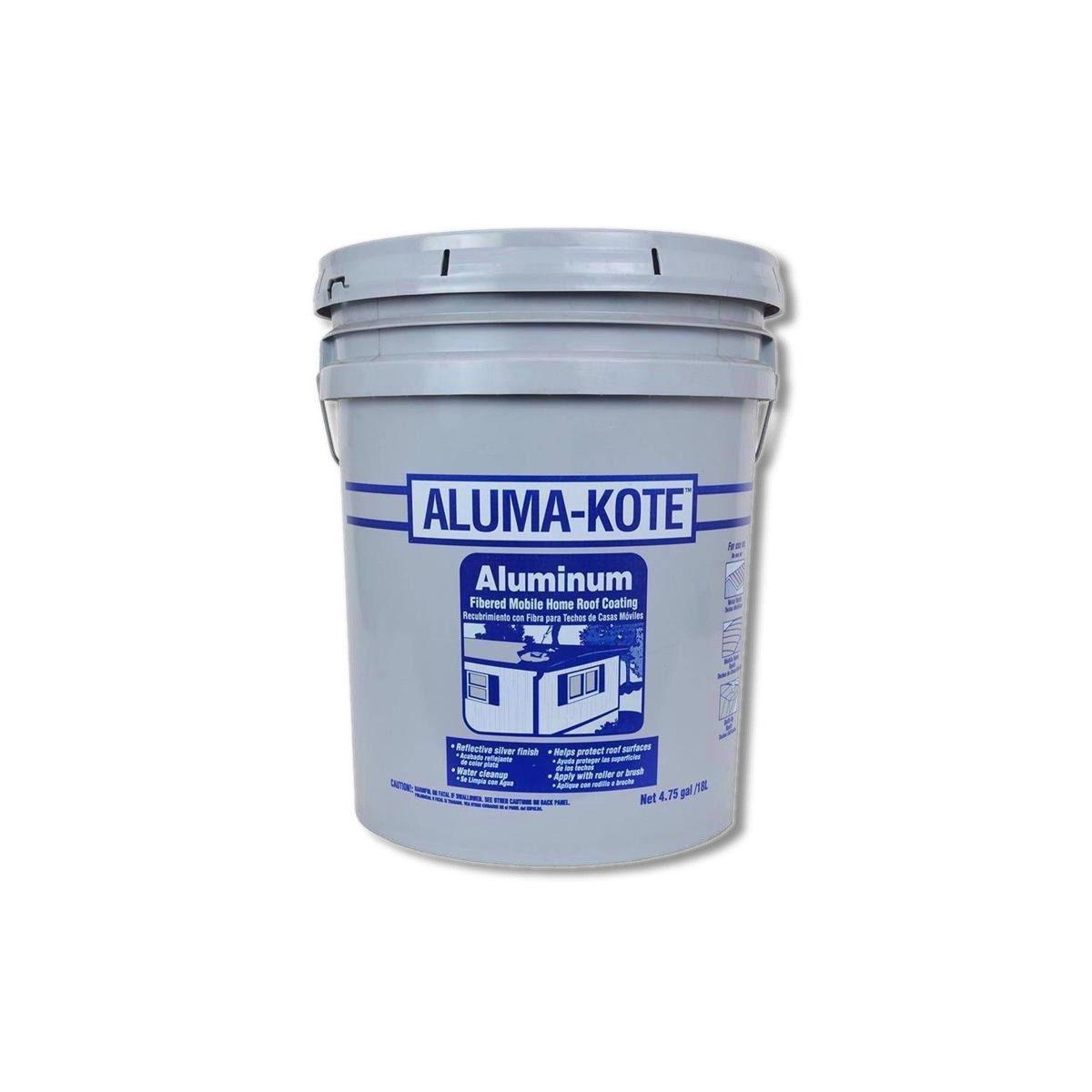 Gardner Aluma-Kote Gloss Silver Fibered Aluminum Roof Coating 5 gal 6245-GA