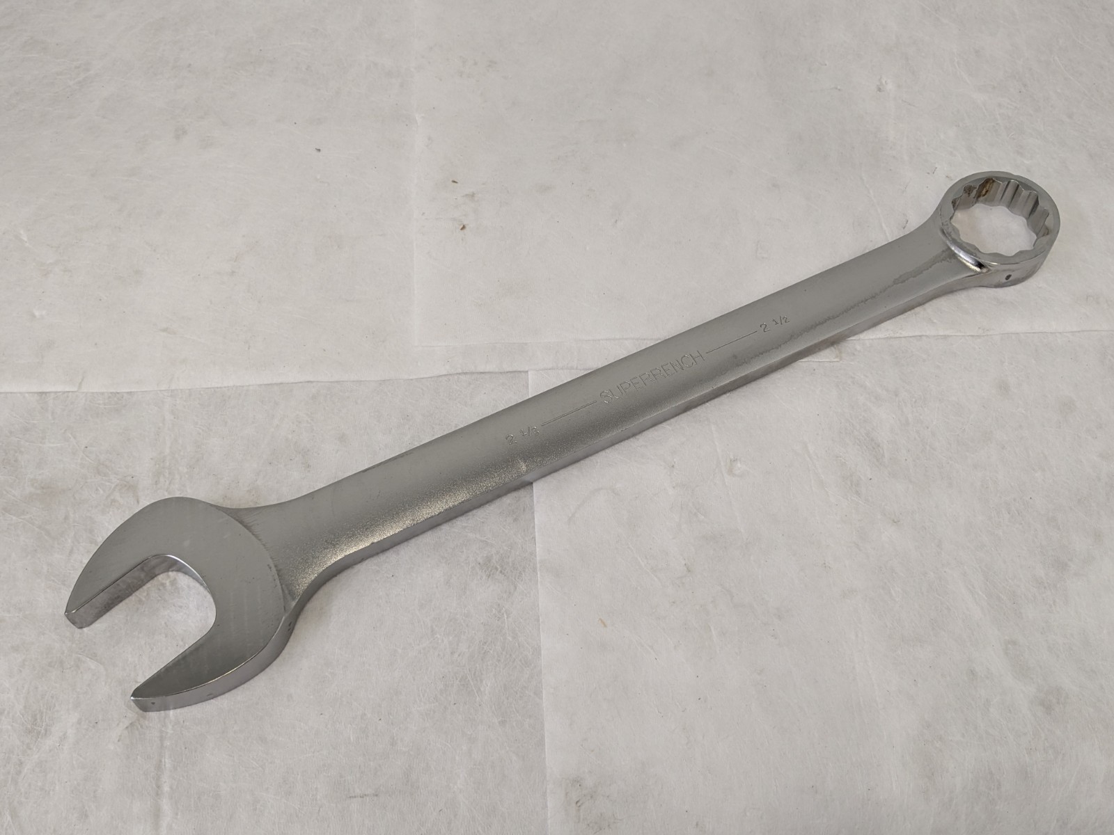 Williams 2-1/2″ Combination Wrench 12-Point 29-15/16″ OAL Satin Chrome JHW1197