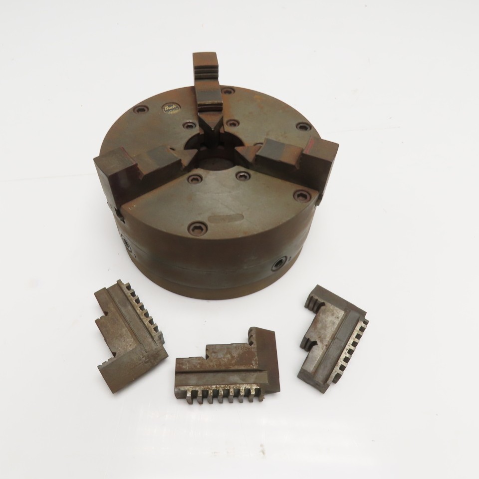 Buck Chuck 8″ Self-Centering 3-Jaw Manual Lathe Scroll Chuck