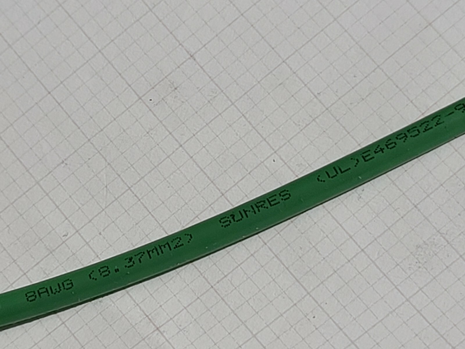 Houston Wire & Cable #8awg XHHW-2 Copper Building Wire XLPE 600V 90C Green/50ft