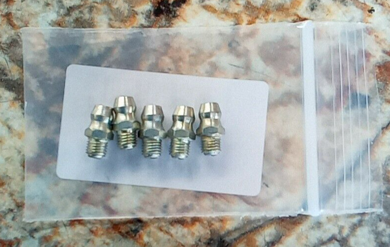 5 Pack New Genuine OEM Kioti Grease Nipple Fitting 06613-10675 for Tractor Mower