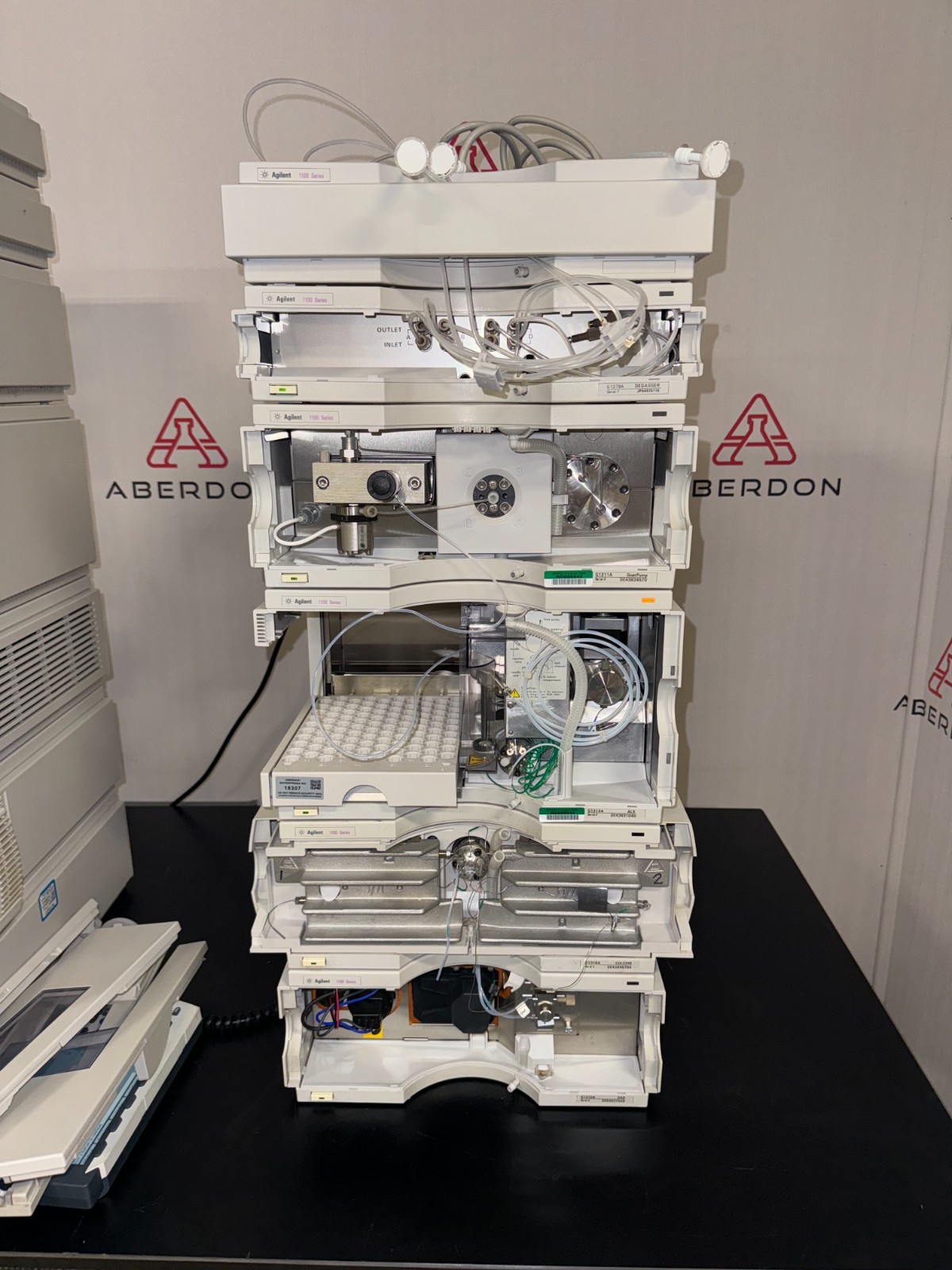 Agilent 1100 HPLC System Pump Autosampler G1315B DAD Detector Column Oven #18307