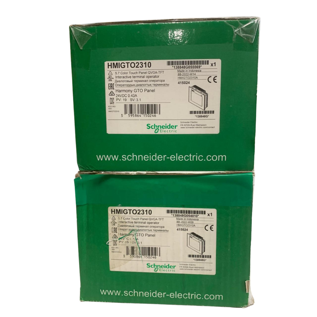 Schneider Electric HMIGTO2310 5.7 Color Touch Panel QVGA-TFT Brand New