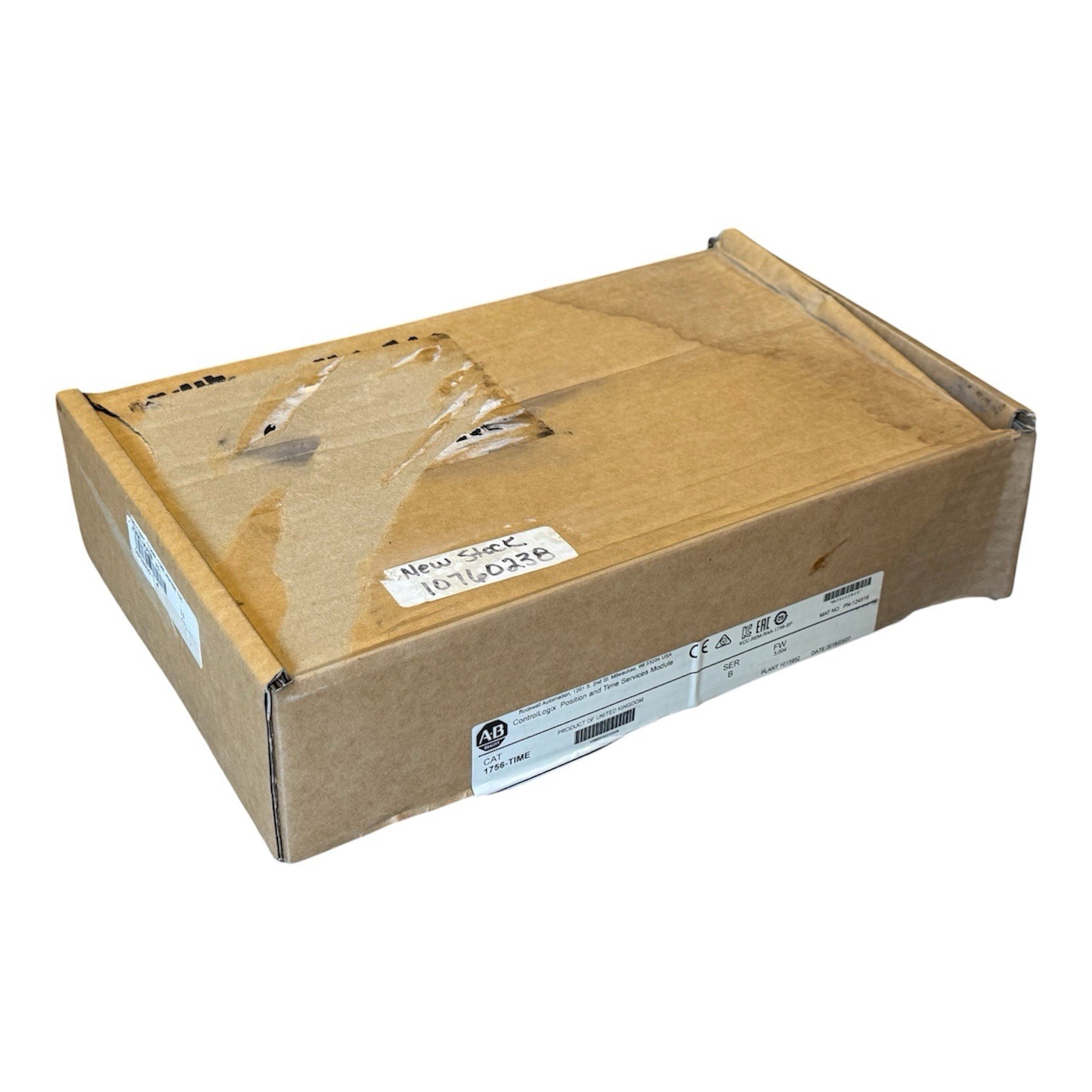 Surplus ALLEN BRADLEY 1756-TIME /B ControlLogix POS/TIME SERVICE MODULE 1756TIME