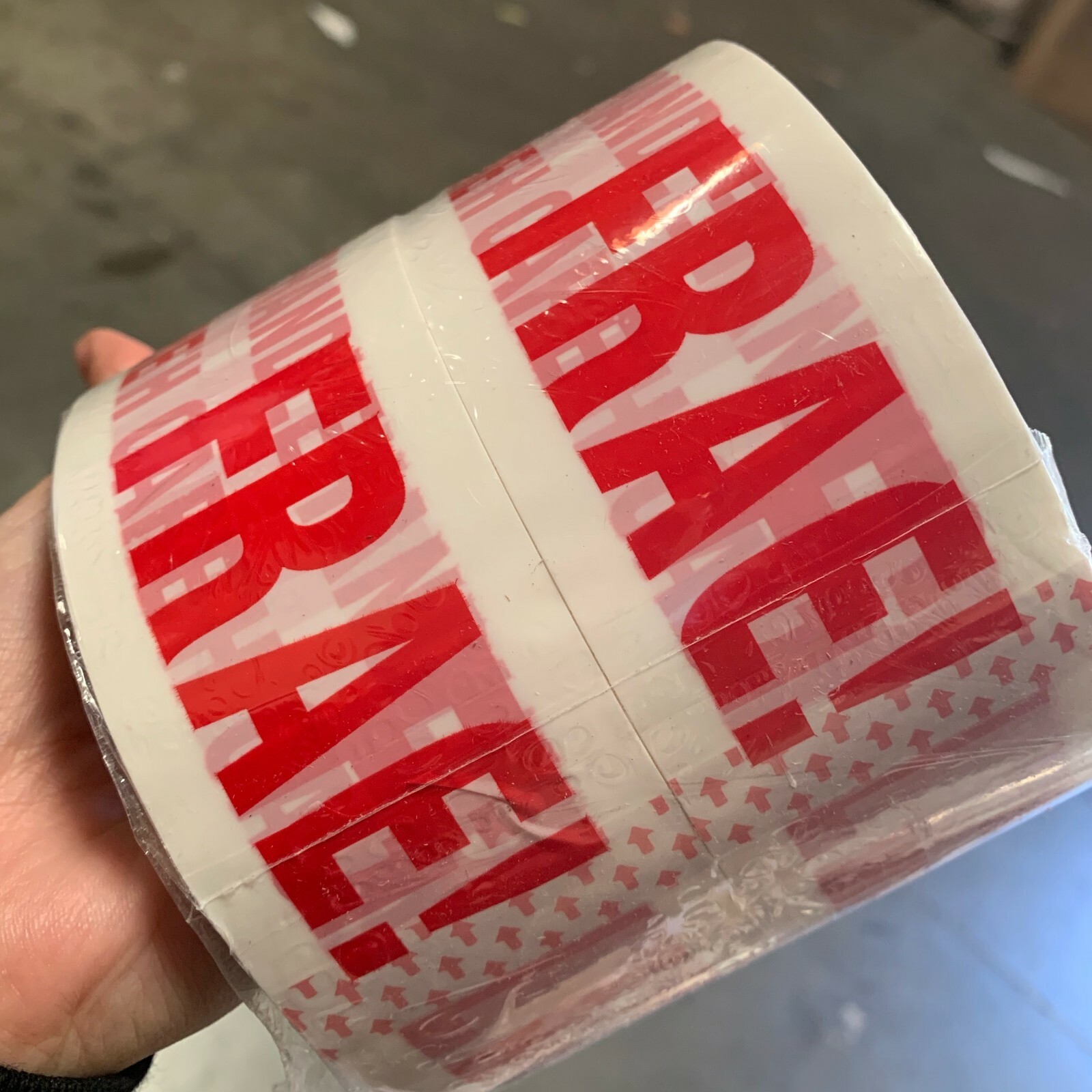 1-4-6-12-36-72 Rolls Fragile Handle With Care Carton Sealing Packing Tape 2×110