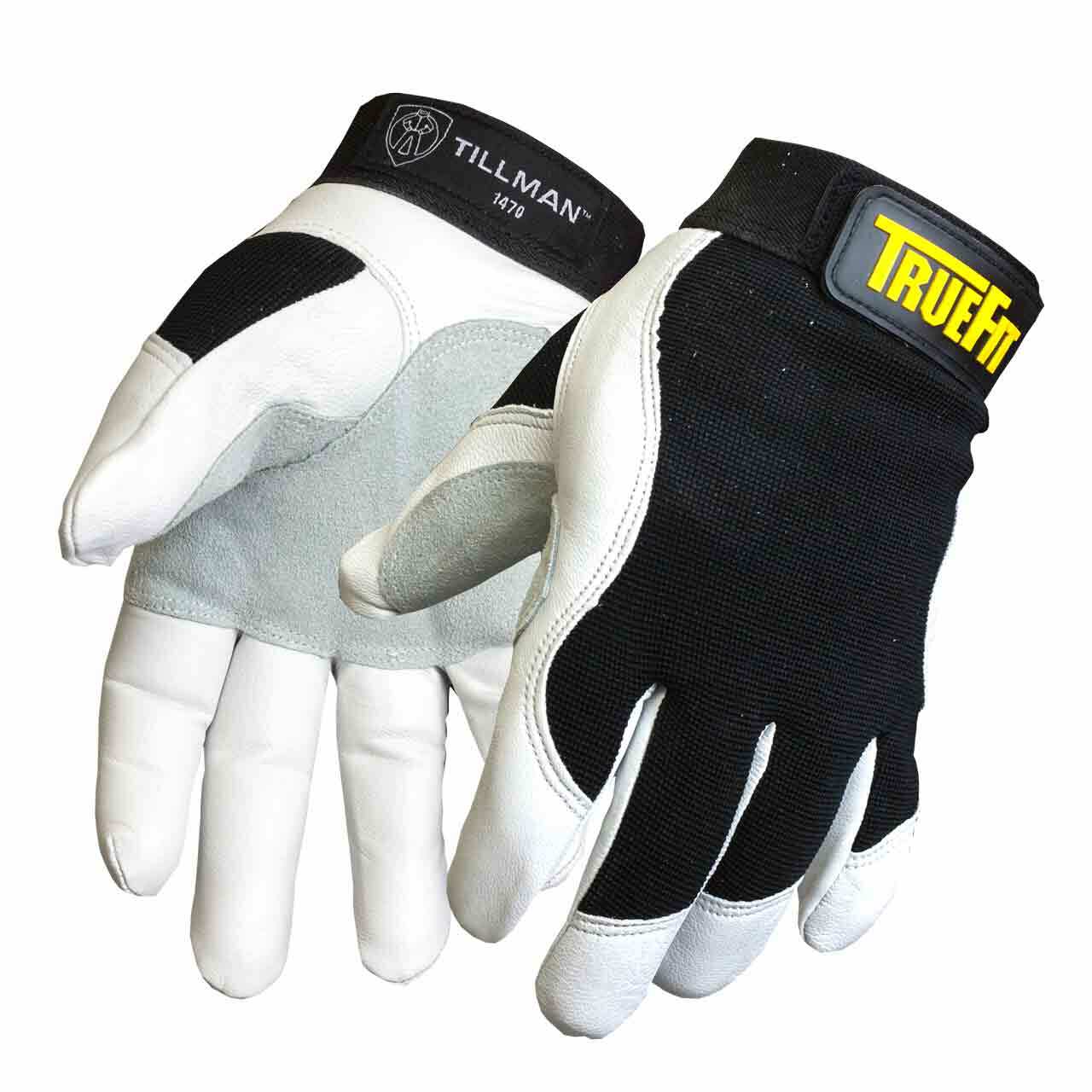 Tillman 1470 TrueFit Premium Top Grain Goatskin Performance Work Gloves SM-2XL