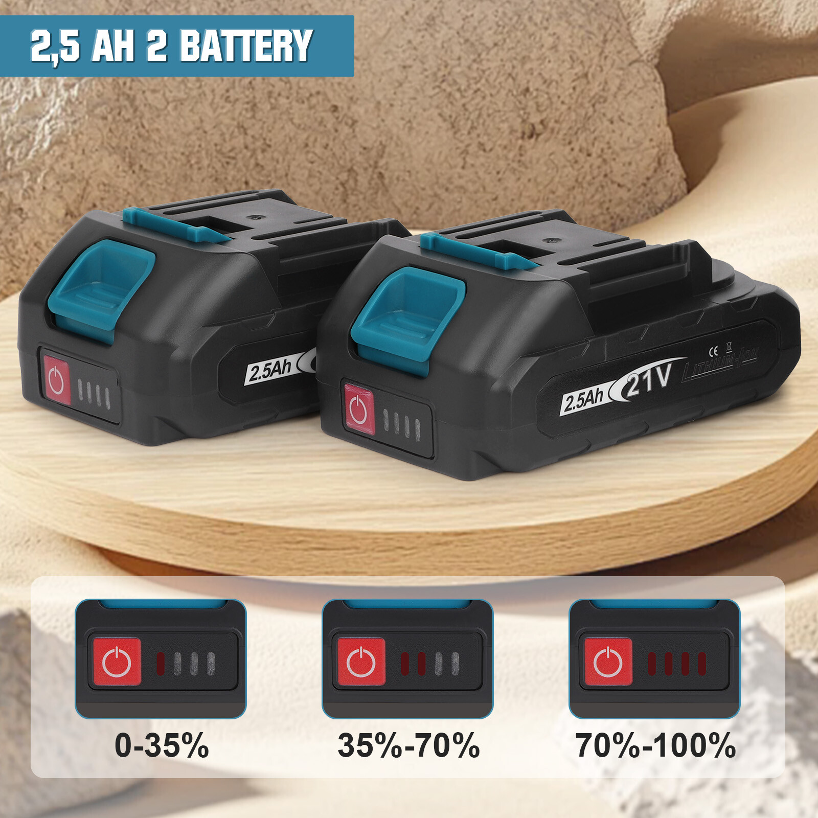 Cordless Electric Professional Sheep Shears 500W Sheep Clippers with 2 Battery