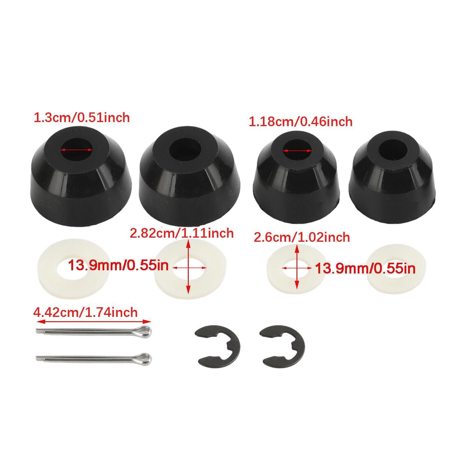 Inner Outer Tie Rod Poly Boots Resistant Practical Easy Installation Premium