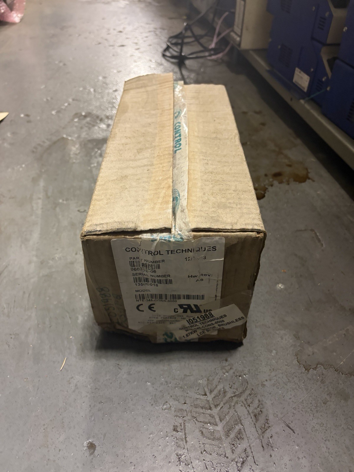 NEW Control Techniques NTE-345-CONS-0000 Motor 1.67kw